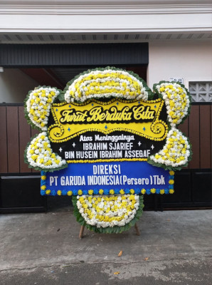 Papan Bunga Duka di Parindu
